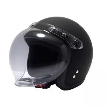 Мотоциклетный реактивный щиток Bubble Shield Standard SG Mark Matte, один размер, подходит [B&B], шлем, снаряжение, совместимый, черный, большинство, BB-004