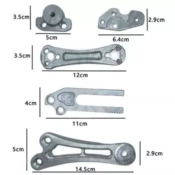 Мотоциклетный регулируемый имитация углеродного волокна алюминиевого сплава заднего колеса крыло брызговик универсальный удлинитель аксессуары чёрный