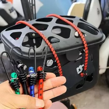 Мотоциклетный ремень для багажа, веревка, фиксированные ремни для багажа, эластичная резиновая стяжка, стяжка, велосипед, электромобиль, оборудование для езды