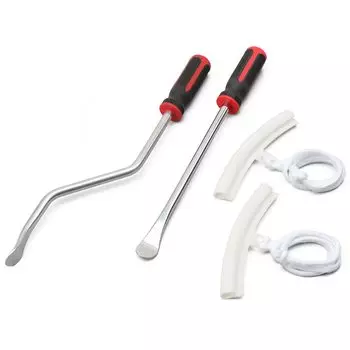 Мотоциклетный рычаг для шин Daytona, набор рычагов для шин кривошипного типа 91667 (Защита обода/рычага для шин)