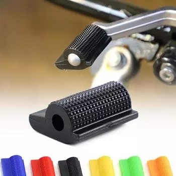 Мотоциклетный рычаг переключения передач педаль резиновый чехол протектор обуви подножка носок гель для TRIUMPH SPEED FOUR 600 Speed Triple R RS S TW синий