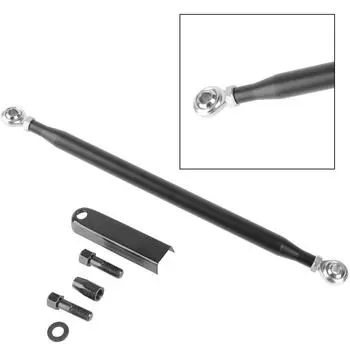 Мотоциклетный рычаг переключения передач, рычаг переключения передач с ЧПУ, алюминиевый черный рычаг переключения передач Fatboy Round rod black