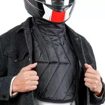 Мотоциклетный шарф-утеплитель для шеи, ветрозащитный термозащитный шейный платок, утеплитель для груди, термозащитный M