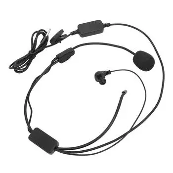 Мотоциклетный шлем BT 3,5 мм гарнитура шумоподавление портативный наушник с микрофоном переключатель для