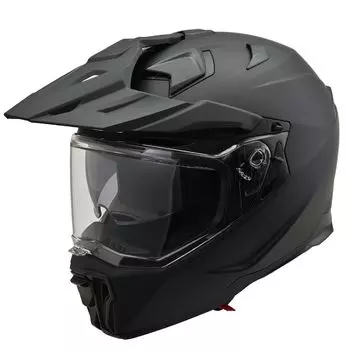 Мотоциклетный шлем Daytona SG Standard Pinlock Seat в комплекте с внутренним козырьком, матовый черный, размер M 46542, внедорожный ABS+PC DN-005WX (57-58см)
