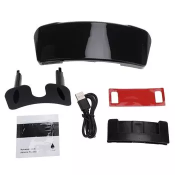 Мотоциклетный шлем фонарь беспроводной цветной светодиодный комплект Bluetooth APP управление для ночной езды на велосипеде катание на лыжах