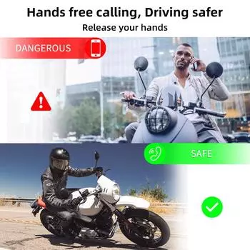 Мотоциклетный шлем гарнитура Bluetooth 5.0 беспроводной громкой связи стерео музыкальный плеер мото наушники шумоподавление наушники