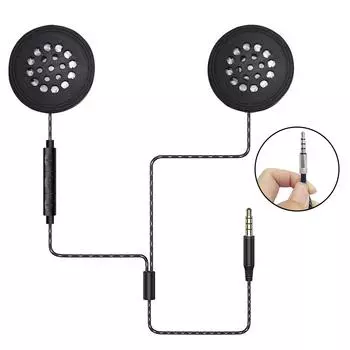 Мотоциклетный шлем гарнитура помехозащищенные беспроводные наушники для езды 3,5 мм порт беспроводные стерео наушники музыкальный плеер динамик