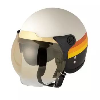 Мотоциклетный шлем Jet Helmet Johnson Street Helmet Jet Helmet Free Size Standard PSC Standard Ladies Kids Совместимость (М.СЛОНОВАЯ КОСТИ)СГ и