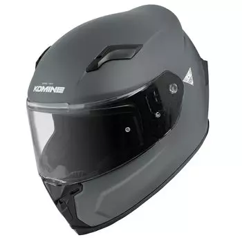 Мотоциклетный шлем Komine FL Full Face Basalt Gray M HK-170