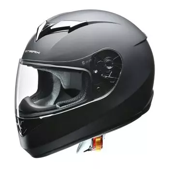 Мотоциклетный шлем LEAD Full Face STRAX Matte Black LL Размер менее 61-62 см SF-12