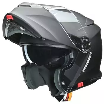 Мотоциклетный шлем LEAD System с внутренним щитком REIZEN Matte Black LL Размер (Менее 61-62см)