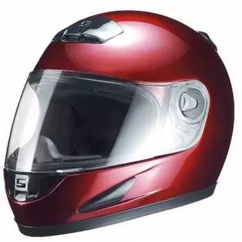 Мотоциклетный шлем MARUSHIN Full Face M-930 Wine Red Free Size (57-60см) 9302