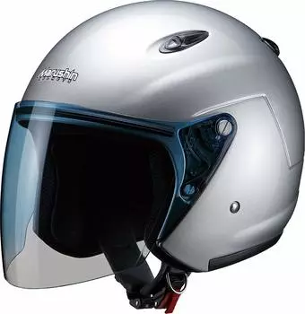 Мотоциклетный шлем MARUSHIN Jet Silver 4009 M-400XL (Менее 61-62см) серебряный