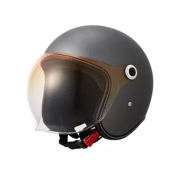 Мотоциклетный шлем Marushin MCJ6 BUBBLE RIDER MEN, реактивный шлем, плоский, цвет оружейная металлик, размер L, продукт 05301052 (56-57см) Число