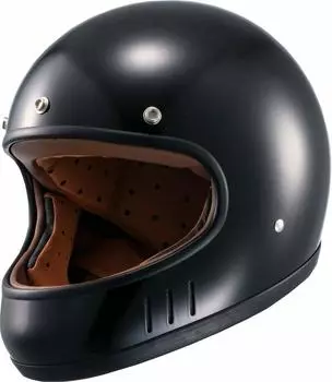 Мотоциклетный шлем MARUSHIN Neo Retro Full Face DRILL черный размер L MNF2 02002315 (59-60см) чёрный