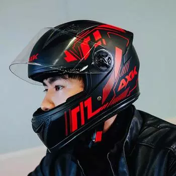 Мотоциклетный шлем, профессиональный внедорожный мотоциклетный шлем, двойной внутренний козырек, одобренный DOT, защитный шлем для взрослых на все времена года оранжевый