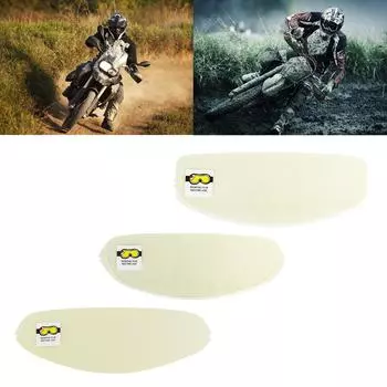 Мотоциклетный шлем с полным лицом, защитная пленка от запотевания, прозрачная вставка для линзы козырька, водонепроницаемая наклейка для X14 CW-1 Z7