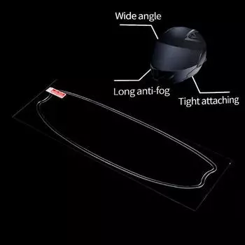 Мотоциклетный шлем щиток противотуманная линза водонепроницаемая пленка для нанопокрытия патч экран чистый