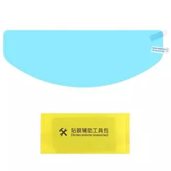 Мотоциклетный шлем, водонепроницаемая непромокаемая противотуманная пленка для линз, прозрачный козырек