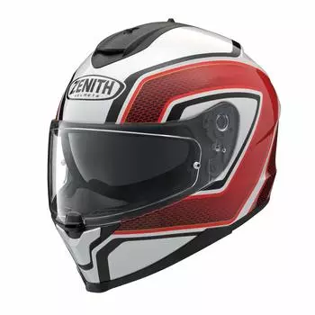 Мотоциклетный шлем Yamaha Full Face ZENITH Sun Visor Модель Sports Stripe Red S Size YF-9 (55-56см) 90791-1787W красный