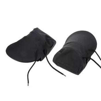 Мотоциклетный скутер E-Bike Летняя дышащая водонепроницаемая солнцезащитная перчатка на руль чёрный