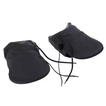 Мотоциклетный скутер E-Bike Летняя дышащая водонепроницаемая солнцезащитная перчатка на руль чёрный