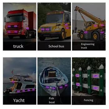 Мотоциклетный солнечный свет Автомобильный задний фонарь для предотвращения столкновений Стробоскопический светодиодный задний фонарь Автомобильный свет Аксессуары для автомобиля CHINA