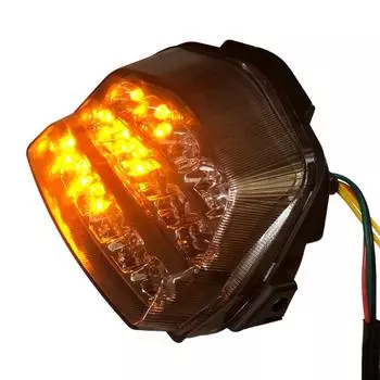 Мотоциклетный светодиодный задний фонарь стоп-сигнала, указатель поворота, задние фонари, стоп-сигналы, совместимые с CBR1000RR 2008-2016 белый