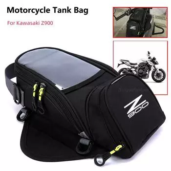 Мотоциклетный топливный бак для мобильного телефона, навигационный бак для Kawasaki Z900 Z900 2017 2018, многофункциональный небольшой масляный резервуар чёрный