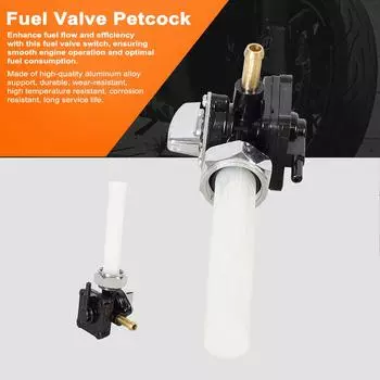 Мотоциклетный топливный клапан спускной кран с наружной резьбой замена 6133894D переключатель топливного клапана чёрный