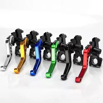 Мотоциклетный тормозной рычаг сцепления с ЧПУ, насос, гидравлический главный цилиндр, аксессуары, поршень 7/8 12,7 мм, универсальный для Honda Yamaha Moto синий