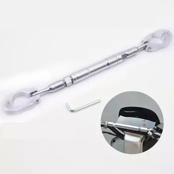 Мотоциклетный турник, удлинитель крана, усиленный руль, балансир и рулевая тяга красный