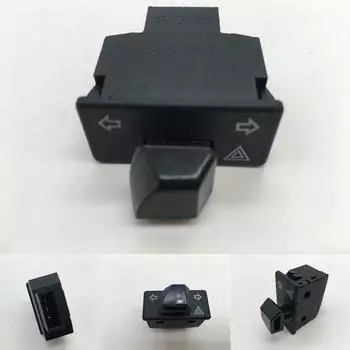 Мотоциклетный указатель поворота с аварийной кнопкой 34 мм пусковой переключатель для скутера Honda WAVE-125i / WAVE-110i / CLICK-i / PCX Новый чёрный