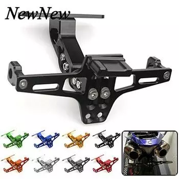 Мотоциклетный Универсальный Регулируемый Fender Eliminator хвост аккуратный задний держатель номерного знака для Kawasaki Z750 Z800 Z900 Z1000 NINJA400