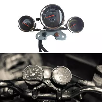 Мотоциклетный велометр вольтметр газовый манометр запчасти для ремонта модифицированные аксессуары