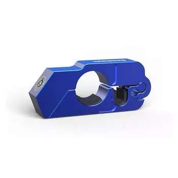 Мотоциклетный замок дроссельной заслонки руль безопасности противоугонный замок ручки модифицированные детали для электрического велосипеда скутера серебряный