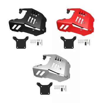 Мотоциклетный защитный кожух двигателя, защитный кожух шасси, высокопроизводительный профессиональный салазки красный