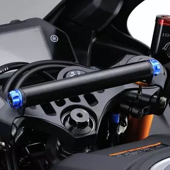 Мотоциклетный зажим Daytona, многофункциональный держатель для руля, синий 17859 YZF-R25/YZF-R3 (19-22) синий