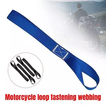 Мотоциклы для мотокросса ATV Снегоход Натяжной трос Багажные ремни Петли Мотоциклетные ремни для крепления Фиксированный ремень оранжевый