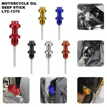 Мотоциклы Масло Топливо Щуп Датчик Инновационный Педаль Аксессуар Вилка Для GY60 M20 Dirt Bike Go Kart Указатель Уровня Масла синий