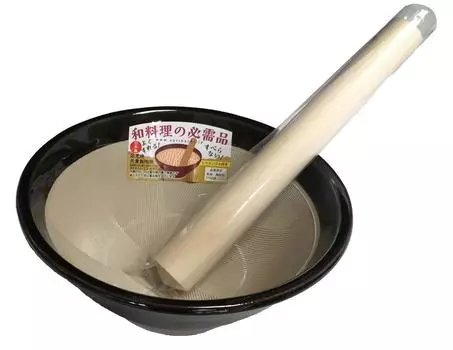 Motoju Pottery Iwami ware ступка деревянная ступка набор ступок, которые повреждают стол Силиконовое дно 4 пестика Oribe в комплекте Motosige Сделано в Японии не будет Нет.