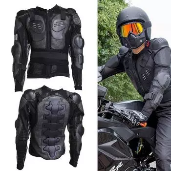 Мотокросс Racing PE Shell Armor Мотоциклетная защитная куртка для тела Жилет Colete со светоотражающей полосой Аксессуары для мотоциклов Cool L