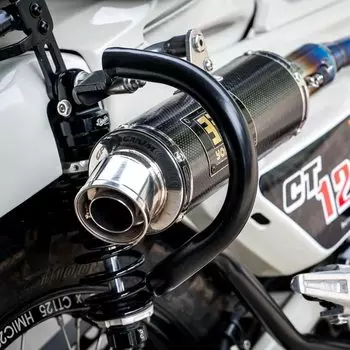MotolordD Muffler Guard for Honda Hunter Cub CT125 Pipe Cover JA55 JA65
