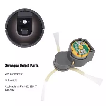 Мотор боковой щетки для уборки с ABS-приводом и отверткой, сменные детали для уборки дома I7