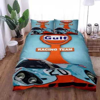 Motor Cycle Extreme Race Bedding Set King Queen Double Full Twin Single Size Bed Linen Set 140x200cm