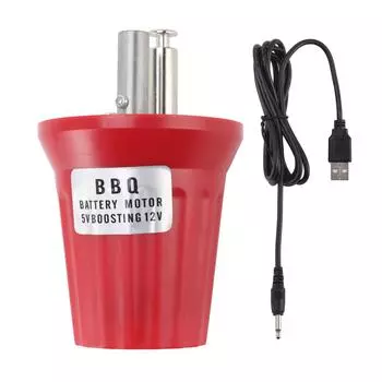 Мотор-вращатель для гриля-барбекю, большой торсионный двигатель от 5 В до 12 В с USB-накопителем, вращающий электродвигатель для гриля