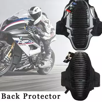Motorcycle Adults Knight Back Protector Detachable EVA Armor Riding Equipment Professional Sports Anti-fall Bicycle Spine серый