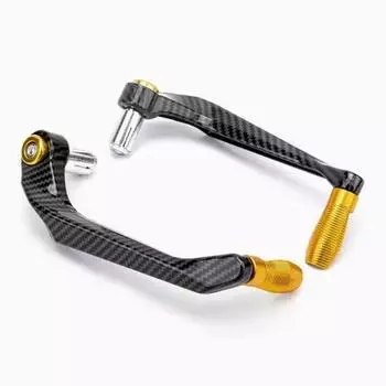 Motorcycle Anti-Fall Horn Brakes Hand Guard Bow Protection Rod Cnc Brake Clutch Levers Guard Protector Modification Accessories золотой