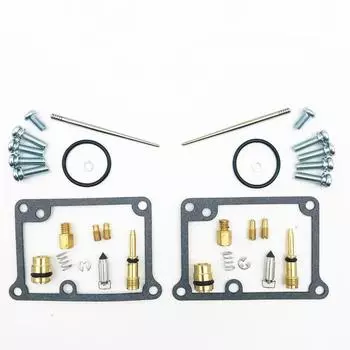 Motorcycle ATV Carburetor Rebuild Kit w Jets Gasket For 1987-2009 YFZ350 Banshee
